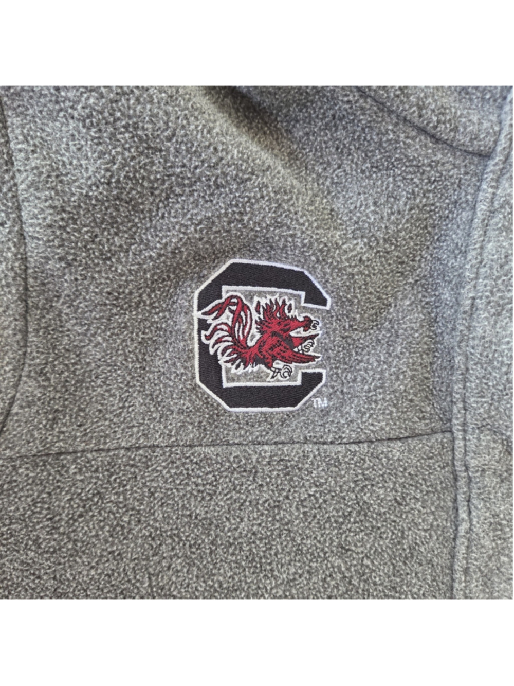 Columbia PFG Mens Medium Pullover 1/4 Snap North Carolina State University - Picture 4 of 9